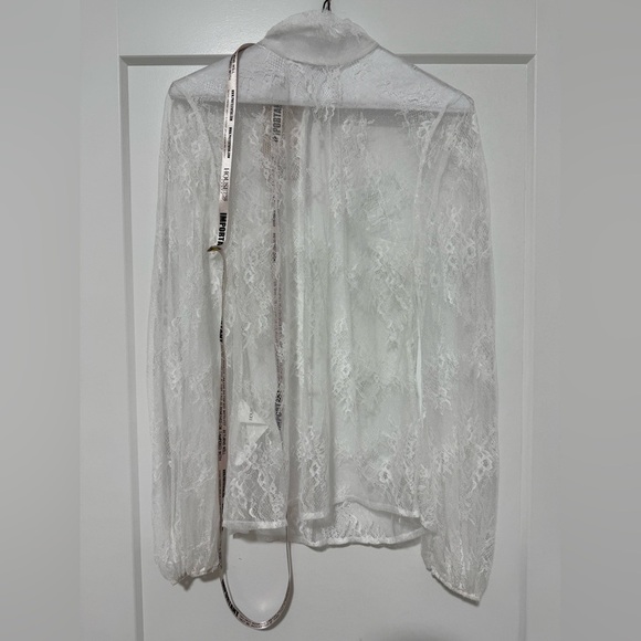 House of CB “Clara” Sheer Lace Top – Size XS - Picture 1 of 5
